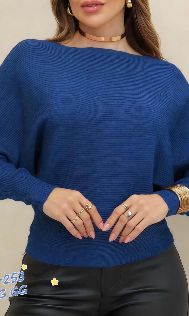 blusa modal cibeli azul 037