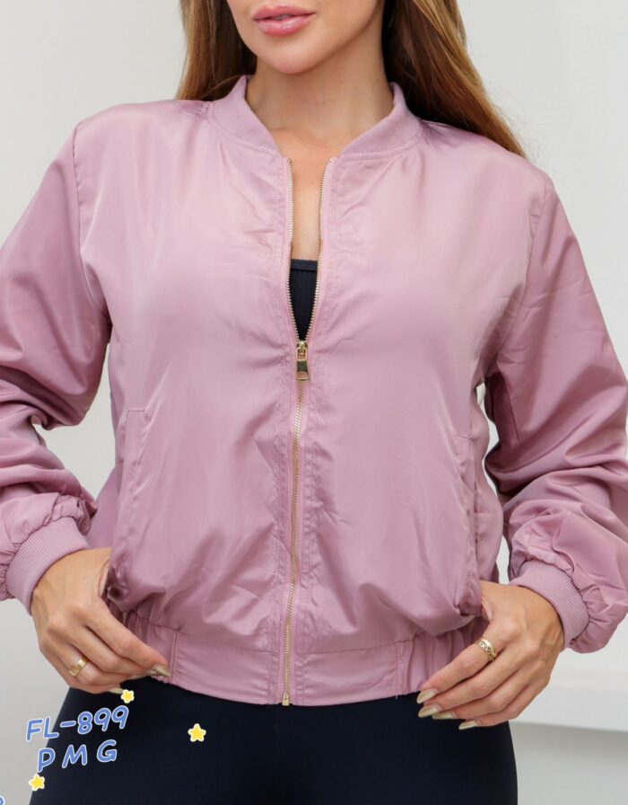 jaqueta corta vento rosa 045