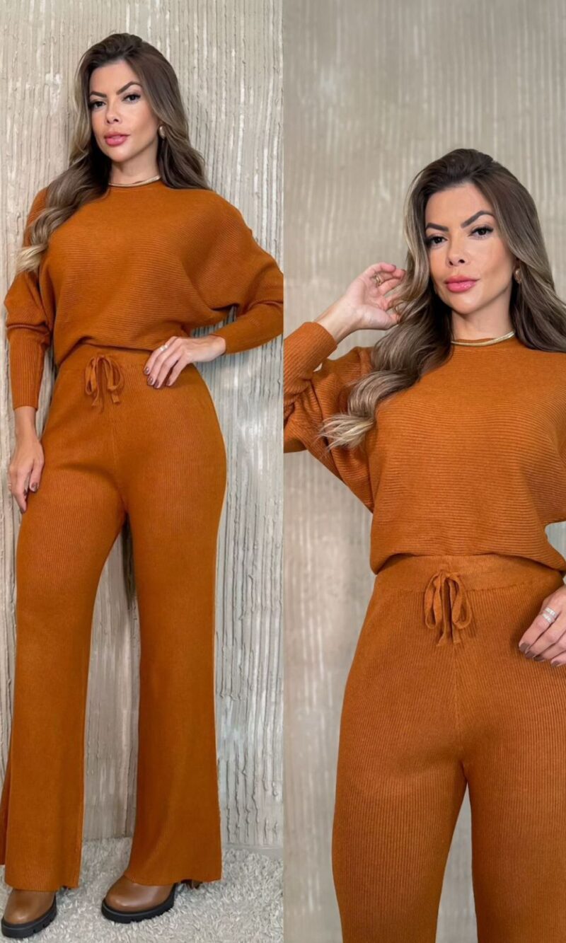 conjunto modal lúcia caramelo 060