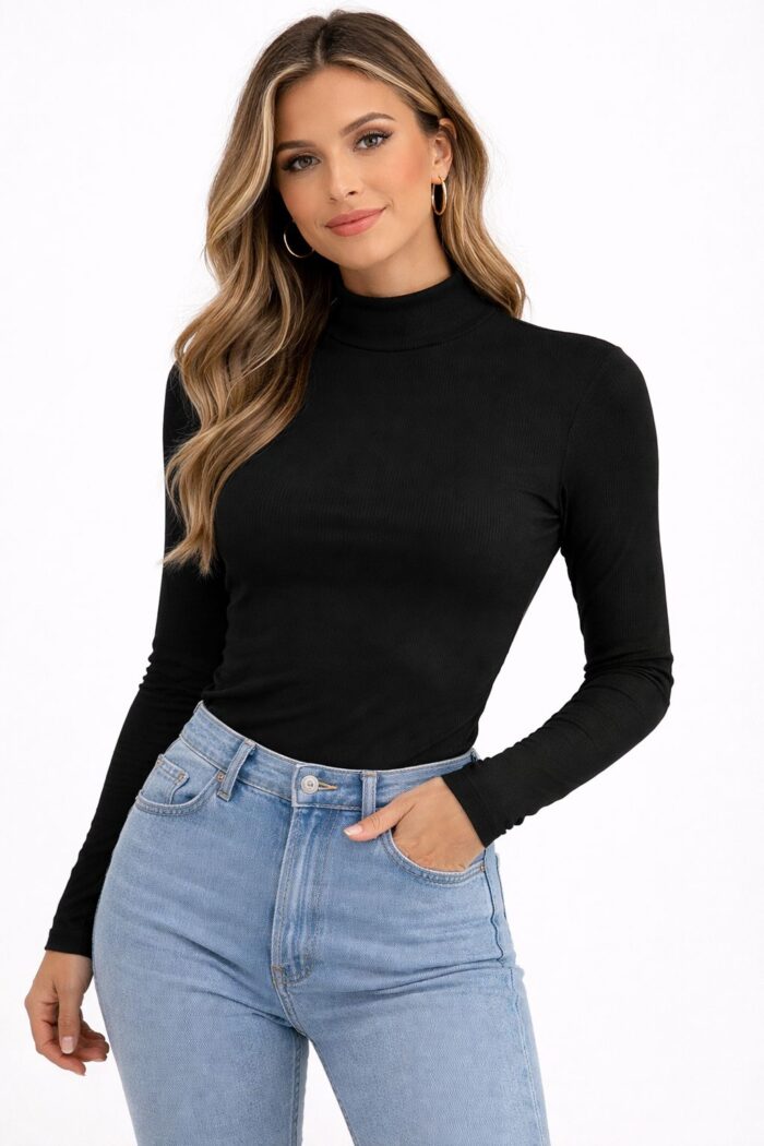 blusa peluciada liliane preta 077
