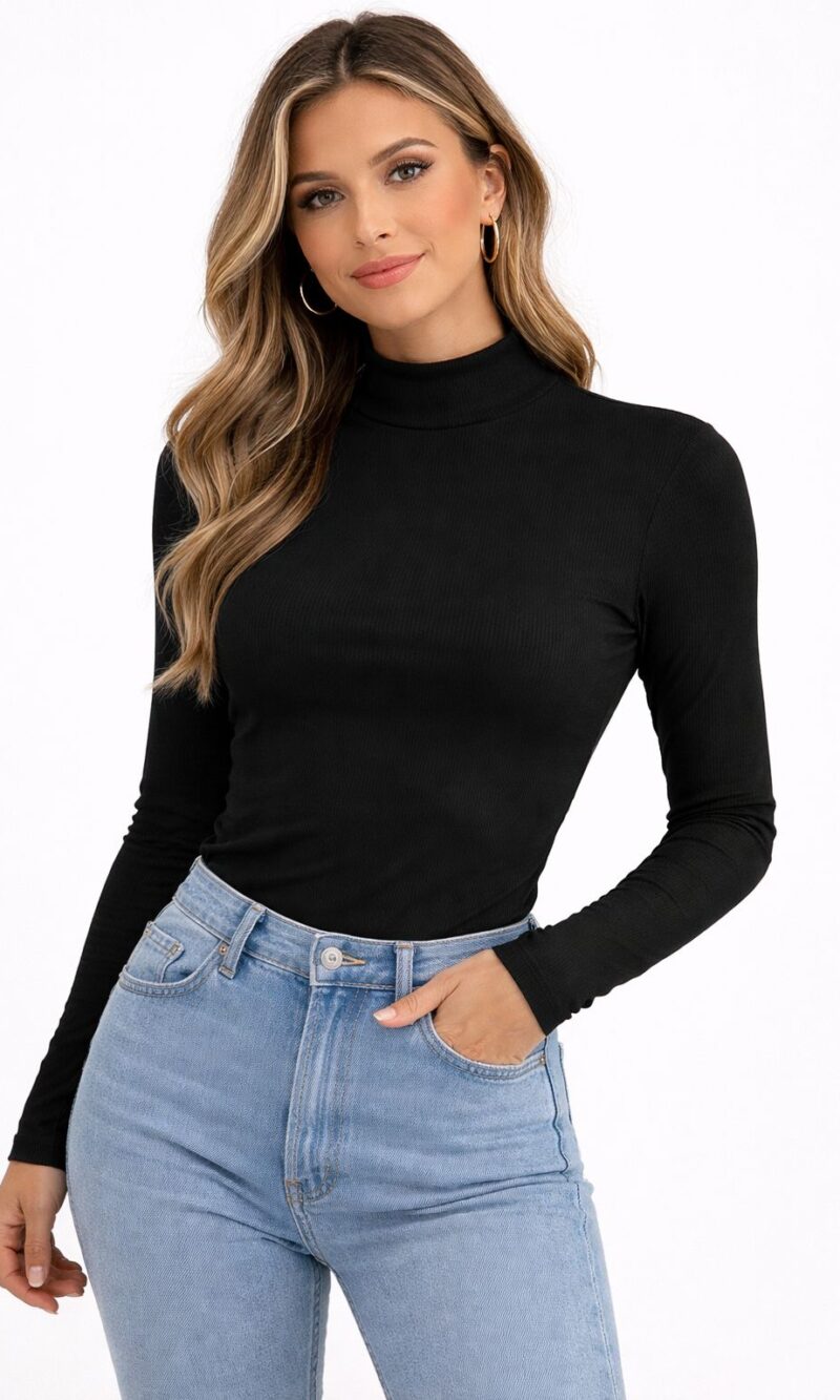 blusa peluciada liliane preta 077