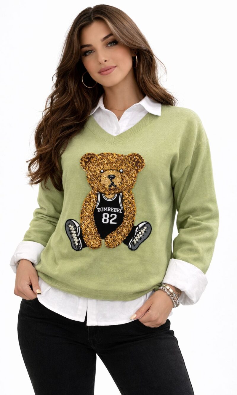 blusa tricõ fabi verde 025