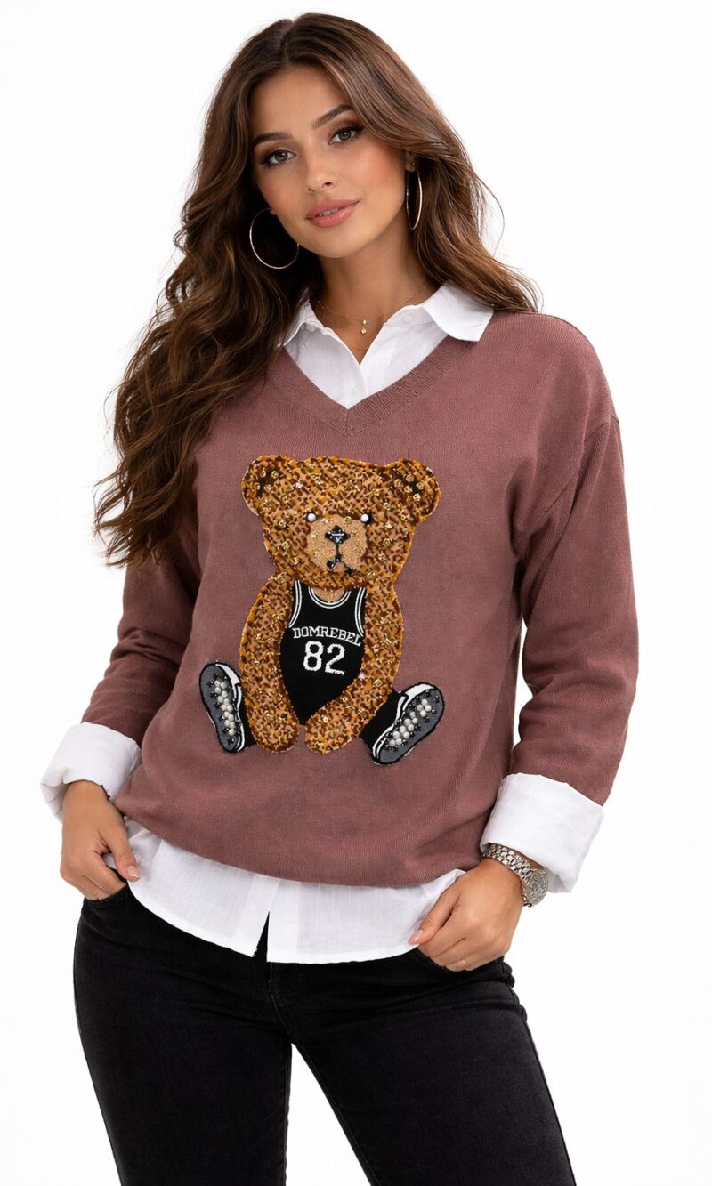 blusa tricõ fabi cappuccino 027