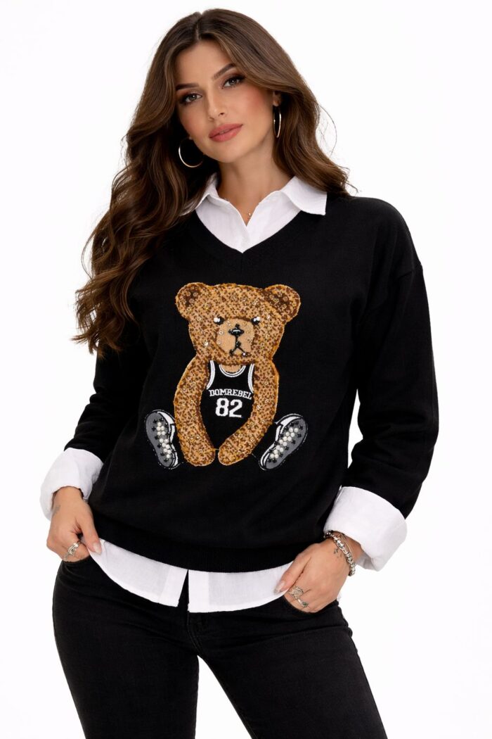 blusa tricõ fabi preto 023