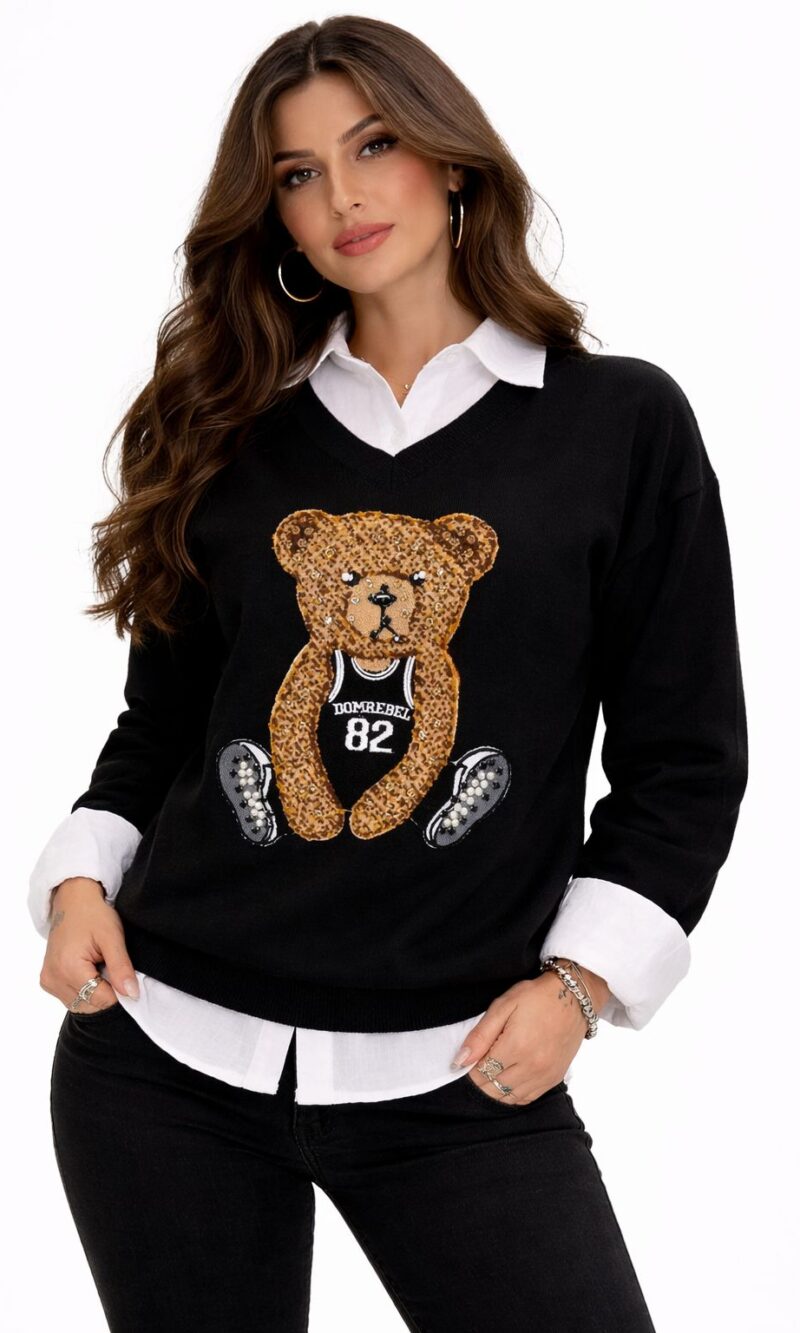 blusa tricõ fabi preto 023