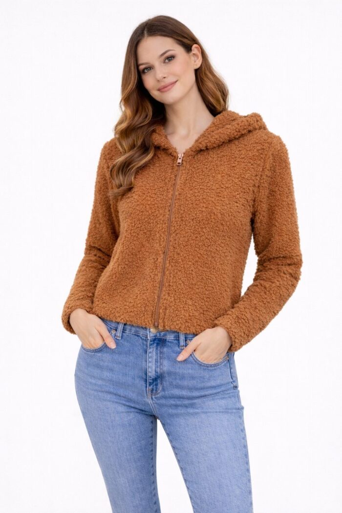 jaqueta teddy camila caramelo 089