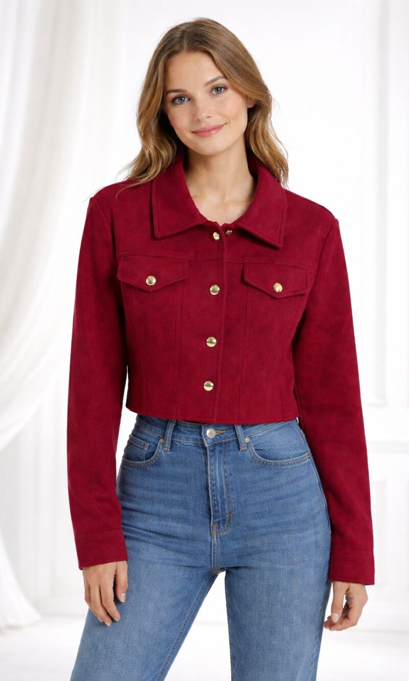 jaqueta lã batida marsala 063