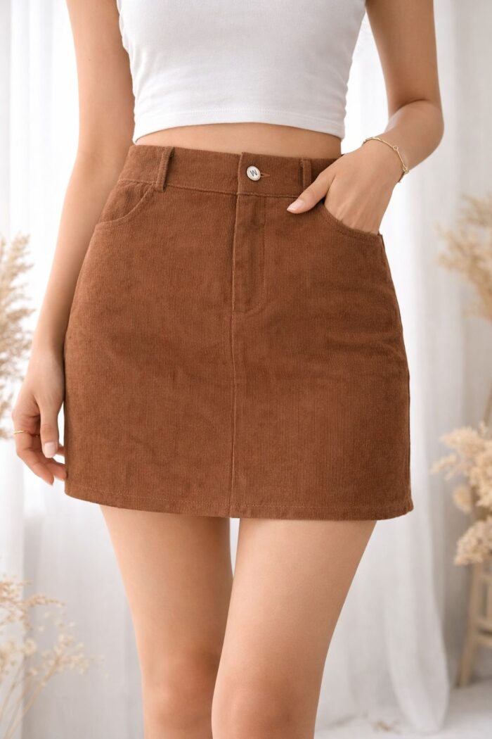 saia cotele andrea caramelo 0171