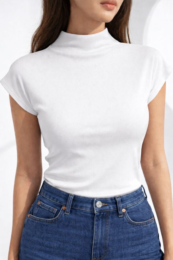 blusa canelada renata branca 0179