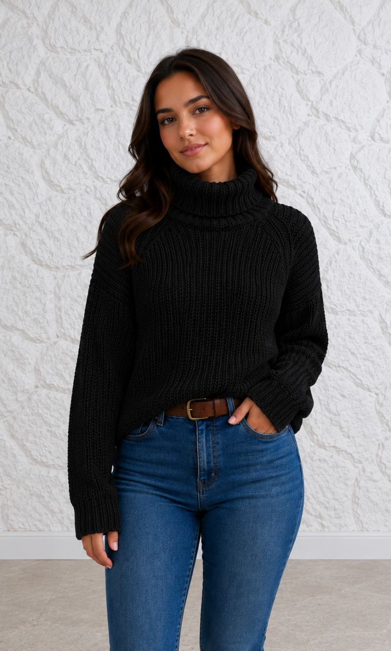 Blusa mousse Vanessa preta 0353