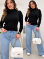 blusa modal edineia preto 0439