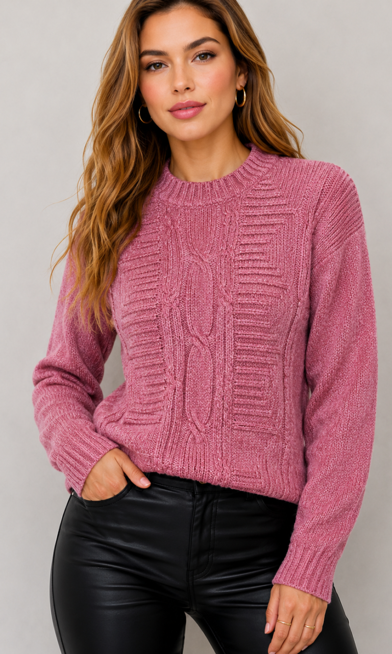 blusa mousse liandra rosa 0454
