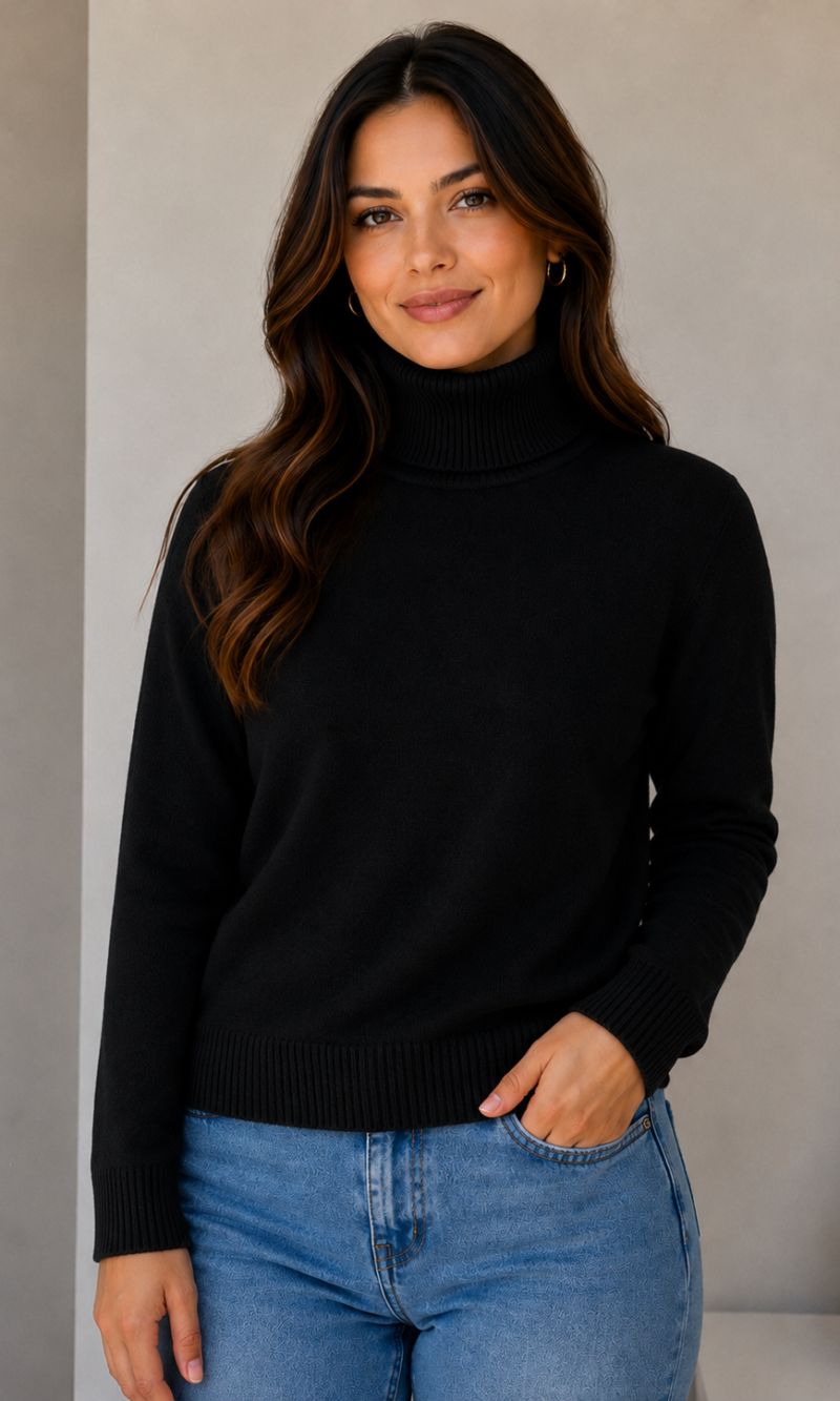 blusa modal sarah preta 0336