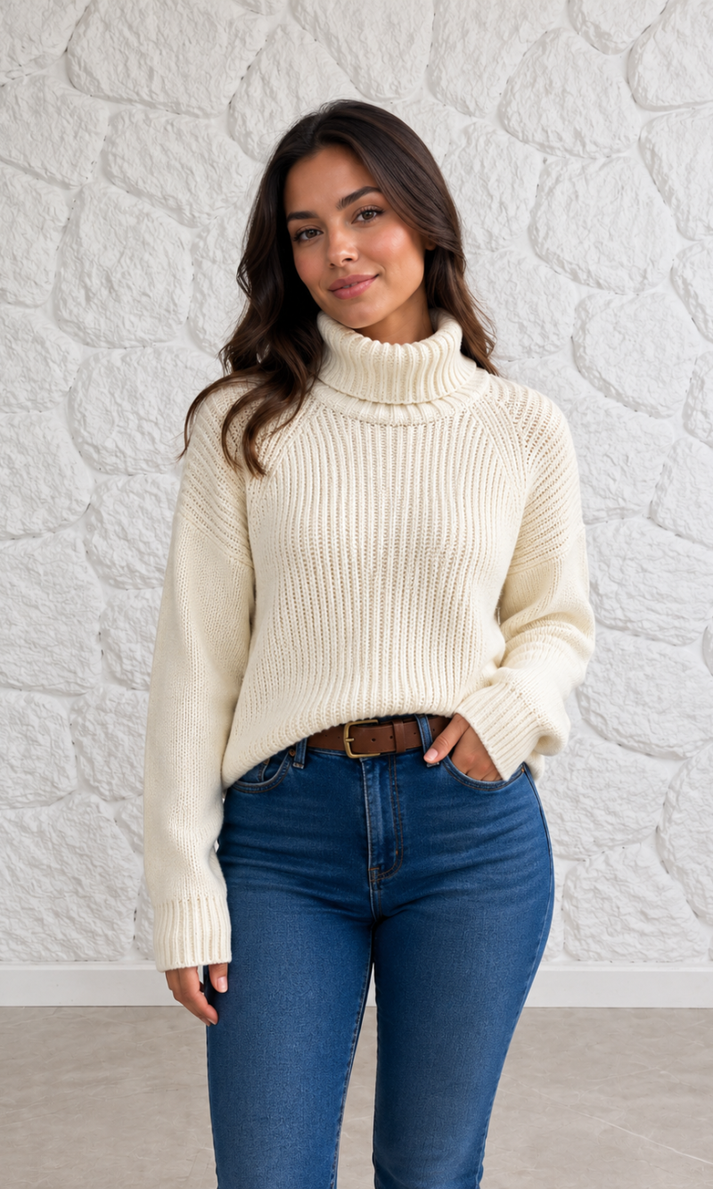 Blusa mousse Vanessa off white 0349