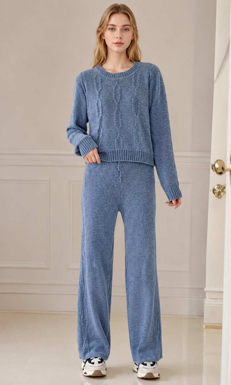 conjunto mousse carol azul 0540
