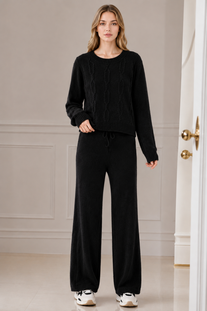conjunto mousse carol preto 0544
