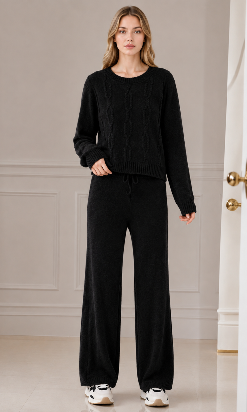conjunto mousse carol preto 0544