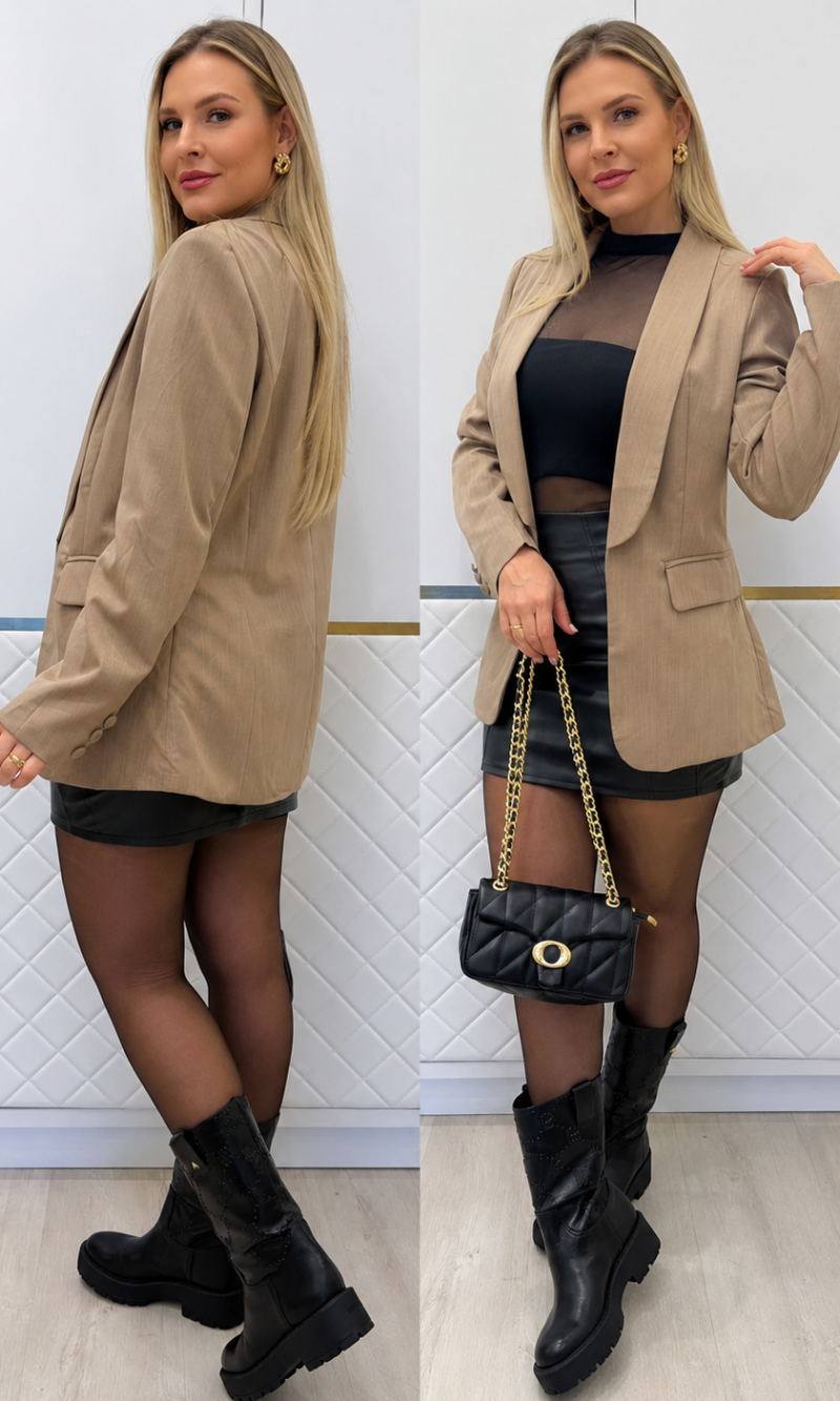 blazer lucimara crepe 0587