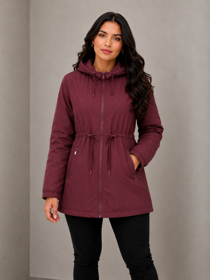 parka laura marsala 0558 parka laura marsala 0558