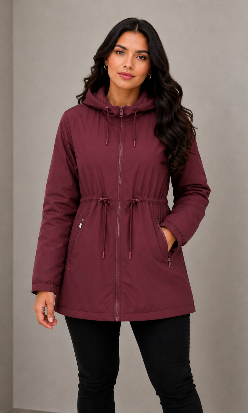 parka laura marsala 0558