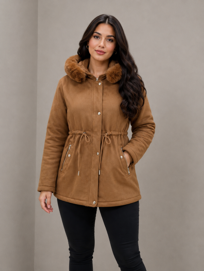 parka mara marrom 0554 parka mara marrom 0554
